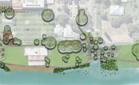 Grafton waterfront design concept