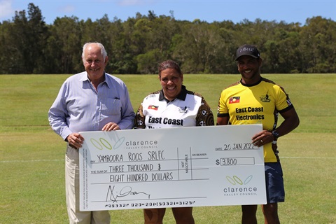 Three nations rugby  tournament Dr Tiley, Missy Randall, Grant Brown.JPG