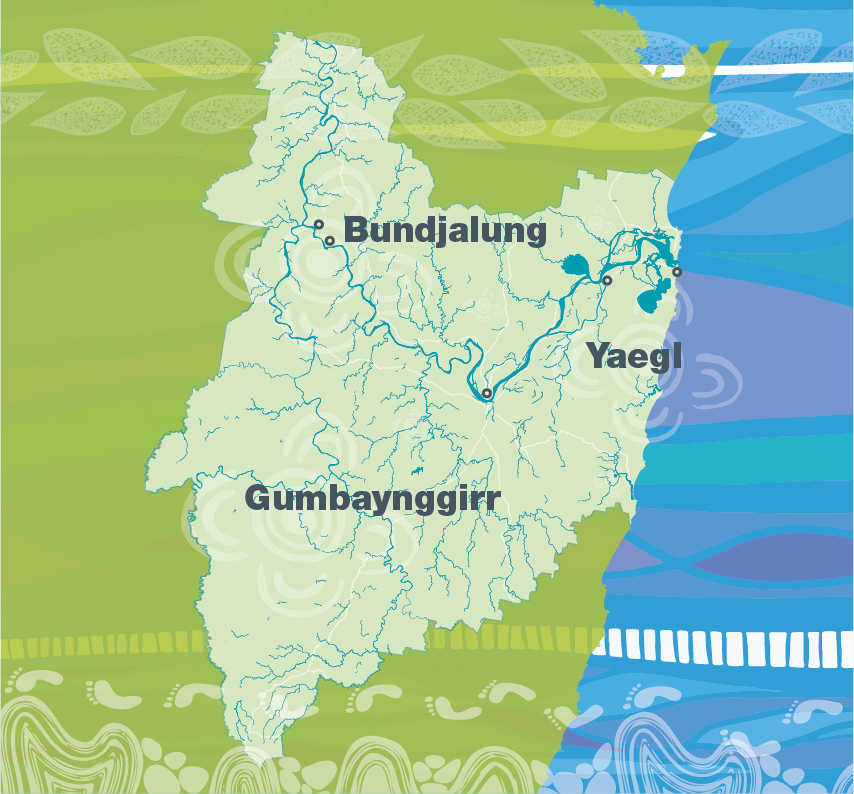 First Nations Clarence Valley map